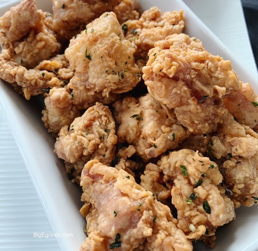 Chicken Karaage Big E Hawaiian Grinds