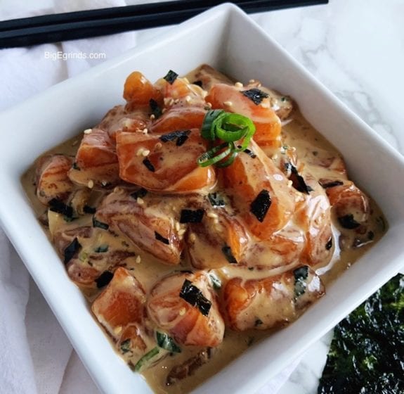 Spicy Salmon Poke